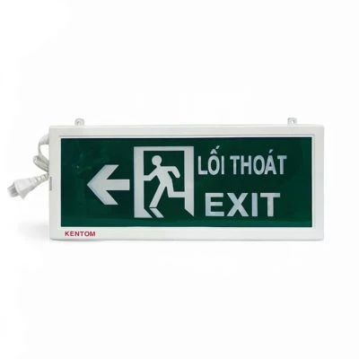 Đèn chỉ dẫn thoát nạn pccc 2 mặt Kentom KT120